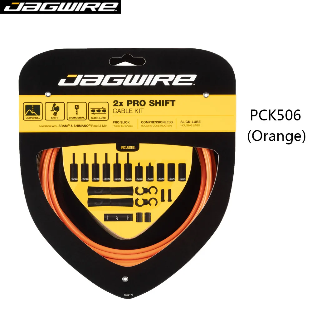 JAGWIRE 2X Pro Shift Kit Hochpräzises Schleifen Edelstahl Mountainbike Schaltleitung Rennrad Übertragungsleitung – Detail 12