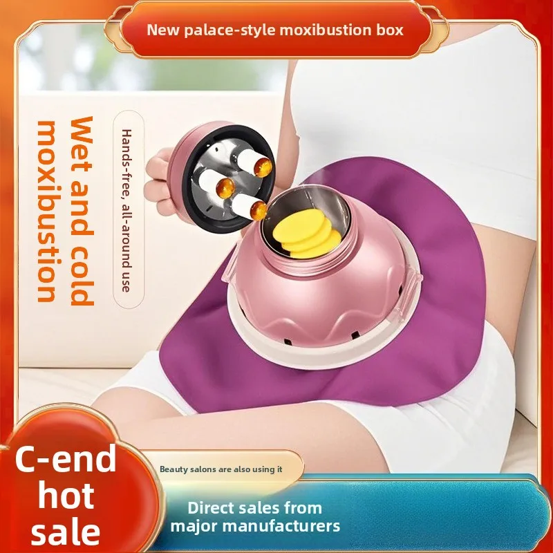 

Royal Moxa Box — портативный набор для прижигания домашнего использования для лечения живота, спины и тела.