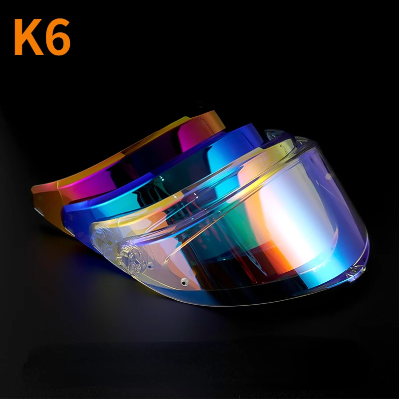 

K6 Helmet Visor For AGV Motorcycle Helmets Night Vision Visor Lens Case For AGV K6 Helmet Lens Windshield Motorcycle Accessories