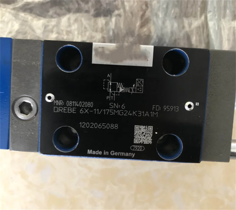 OEM DREBE6X-1X1175MG24K31A1M hydraulic directional control valve DRE DREB DREBE DRE6X DBEME Proportional change-over valve