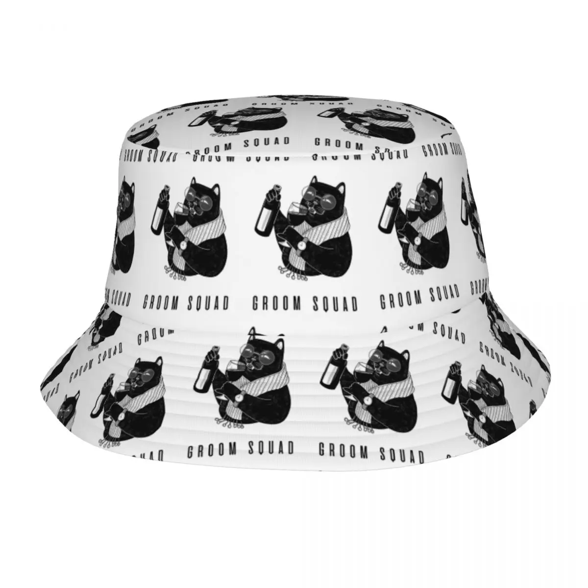 Bachelor Party Groom Squad Bucket Hats Panama Hat Children Bob Hats Fashion Fisherman Hats For Summer Fishing Caps Unisex