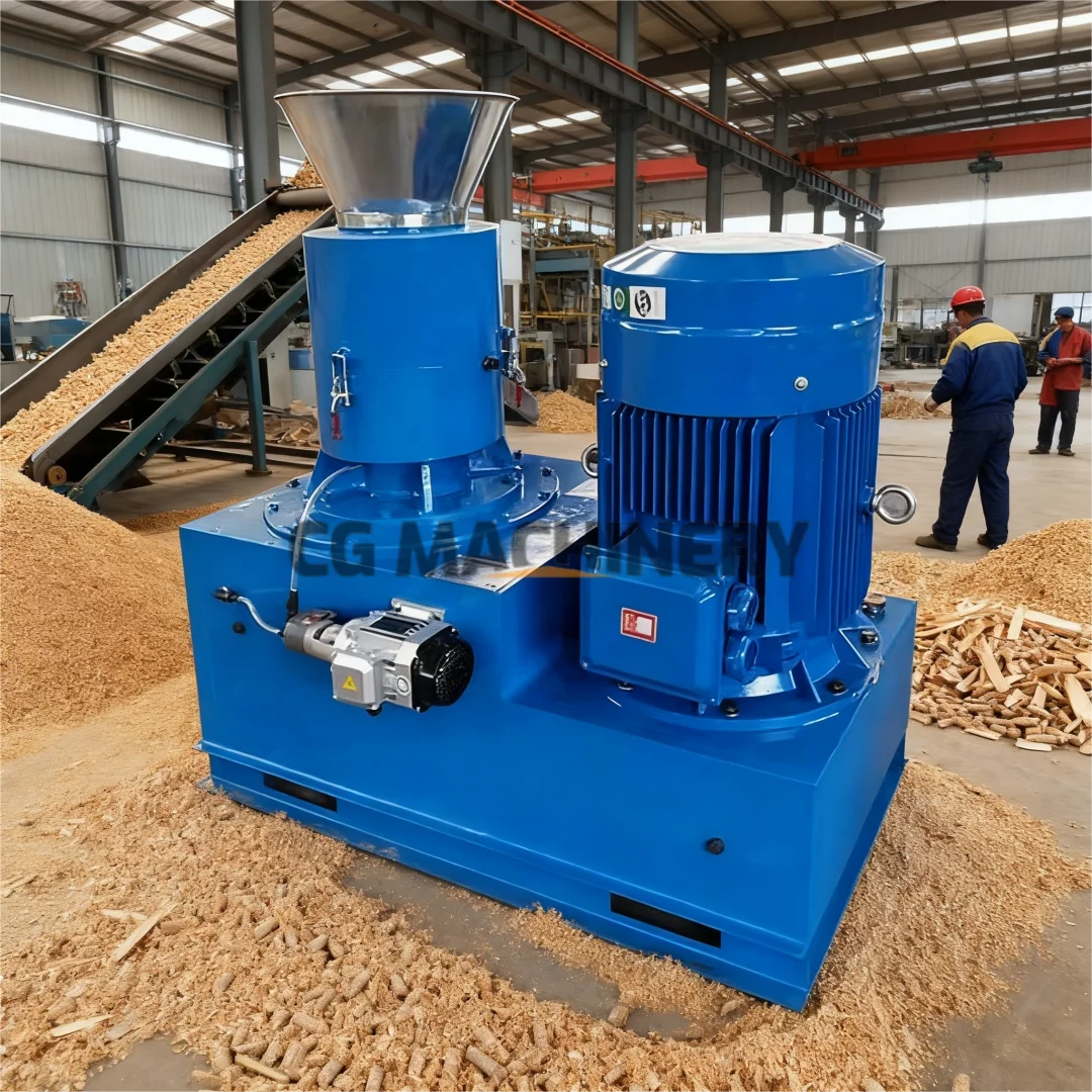 Small Wood Fuel Bio Mass Wood Pellets Making hine Biomass Pellet hine Pelletizer hine for Wood Pellet