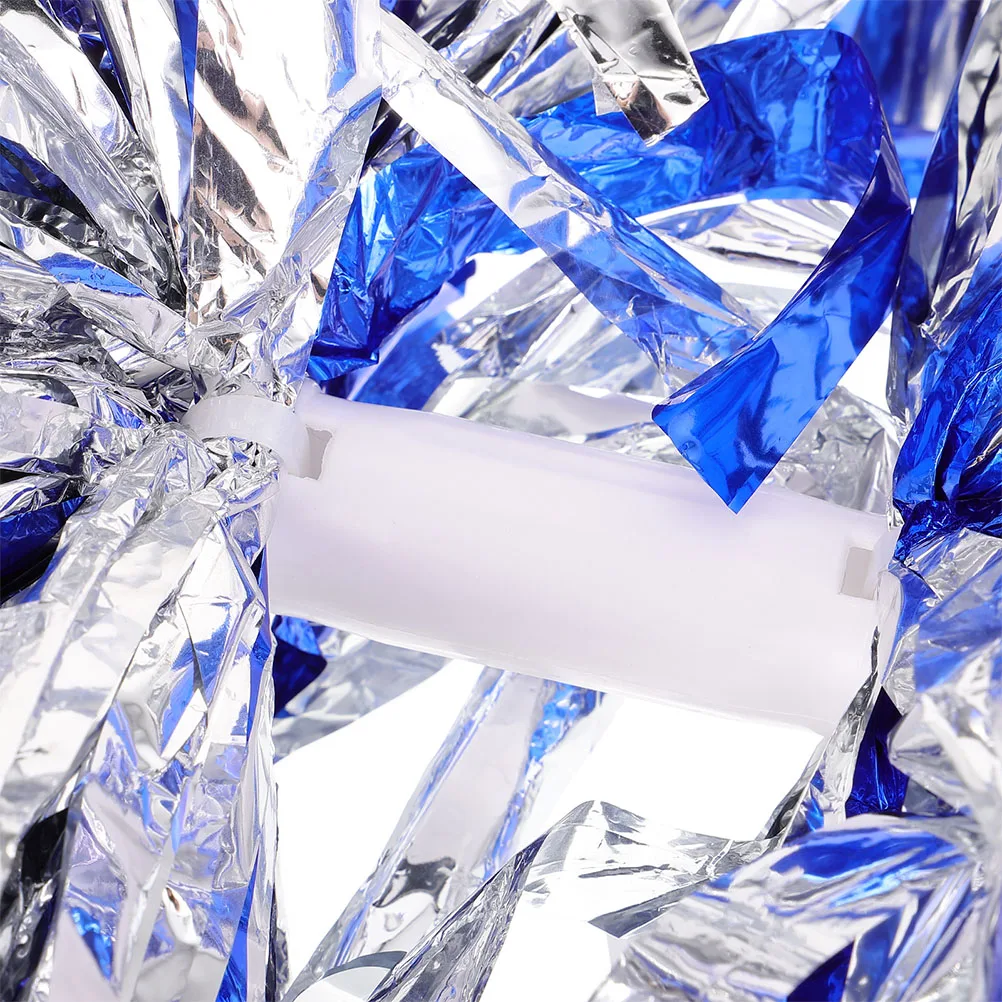 

2Pcs Reusable Cheerleading Pompoms Pe Material Colorful Hand Flower Ball for Sports Games Dance Competitions Cheering Pompom