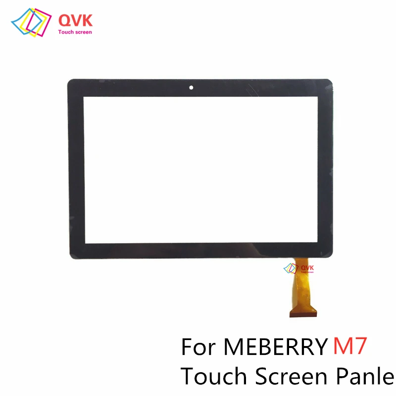 MEBERRY M7 Tablet Android 10.1 inci, layar sentuh kapasitif Sensor Digitizer Panel kaca eksternal M7