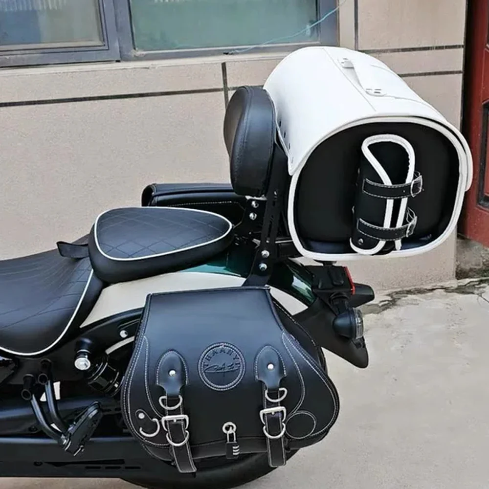 For CFMOTO 450CLC-C 250CLC-C backrest modification CLC450 CLC250 thick carbon steel rear backrest rack luggage rack