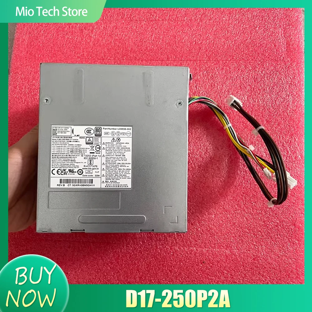 Original For H-P D17-250P2A L09898-002 Silent Desktop Host Dedicated T Ladder Power Supply 250W