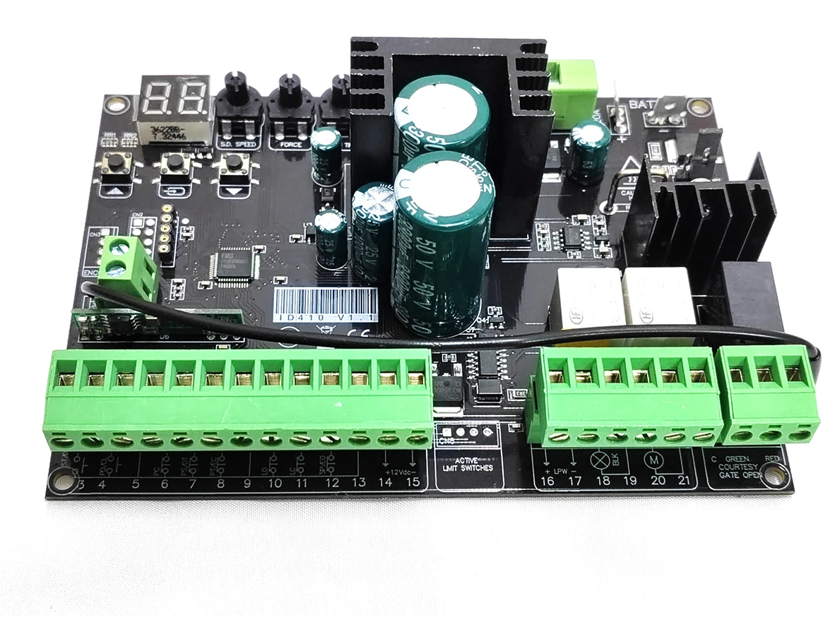 12V 24V Works with Tuya wifi Electronic Card Motherboard Circuit Board for Automatic Sliding Gate Opener Motor