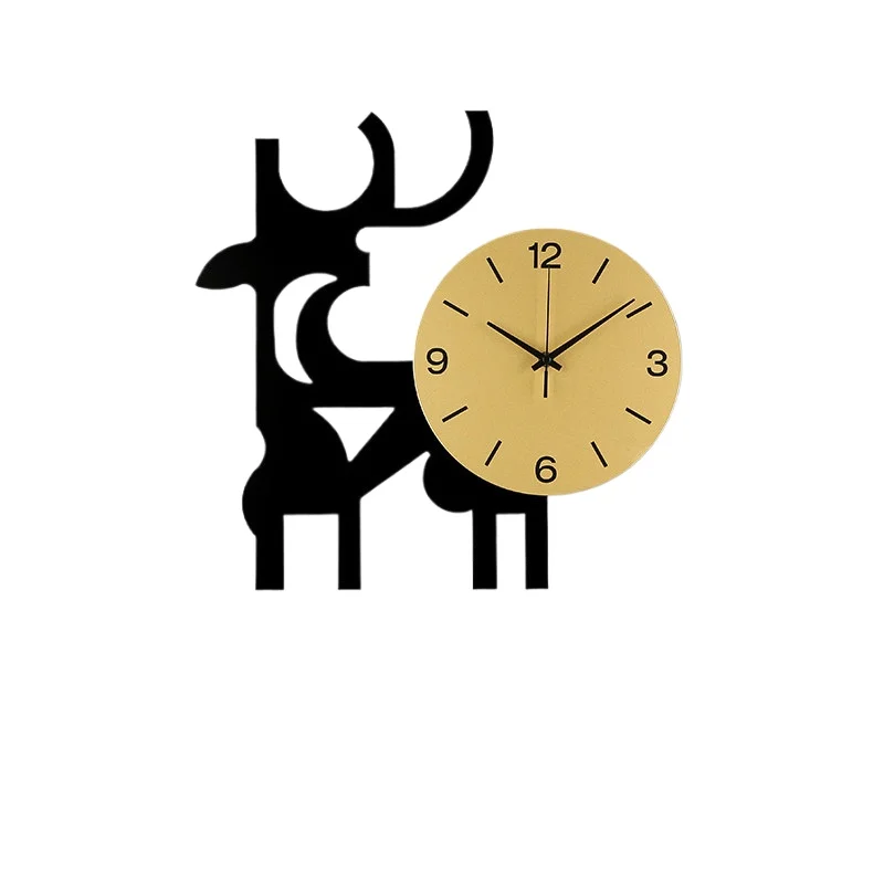 

Настенные часы для гостиной, модные декоративные часы для детской комнаты, минималистичные, креативные, абстрактные, бесшумные настенные часы