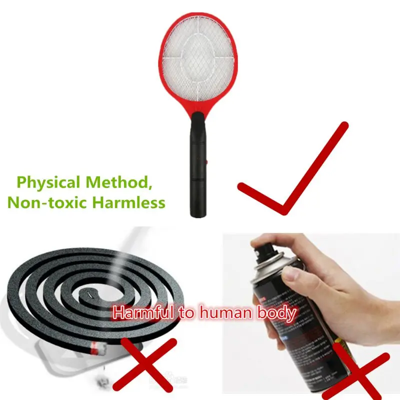 Electric Handheld Electronic Mosquito Insect Killer Dropship