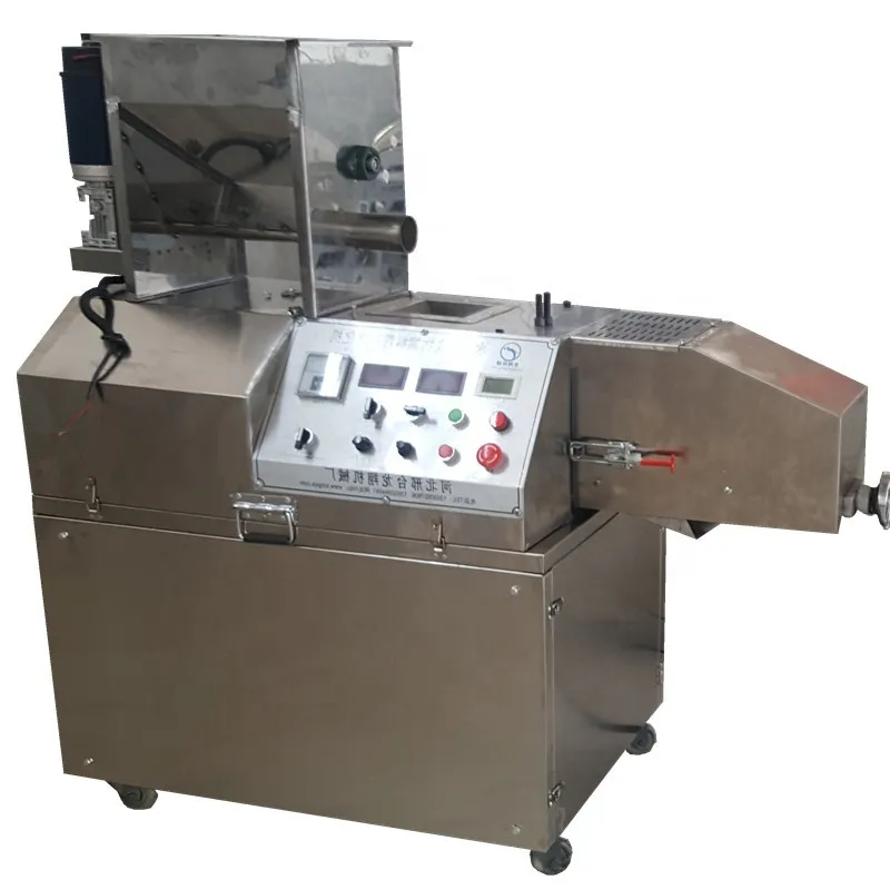 Automatic Stainless Steel Cereals Wheat Corn Puff Food Extruder Machine Floating Fish Feed Extruder  Snack Food Machine