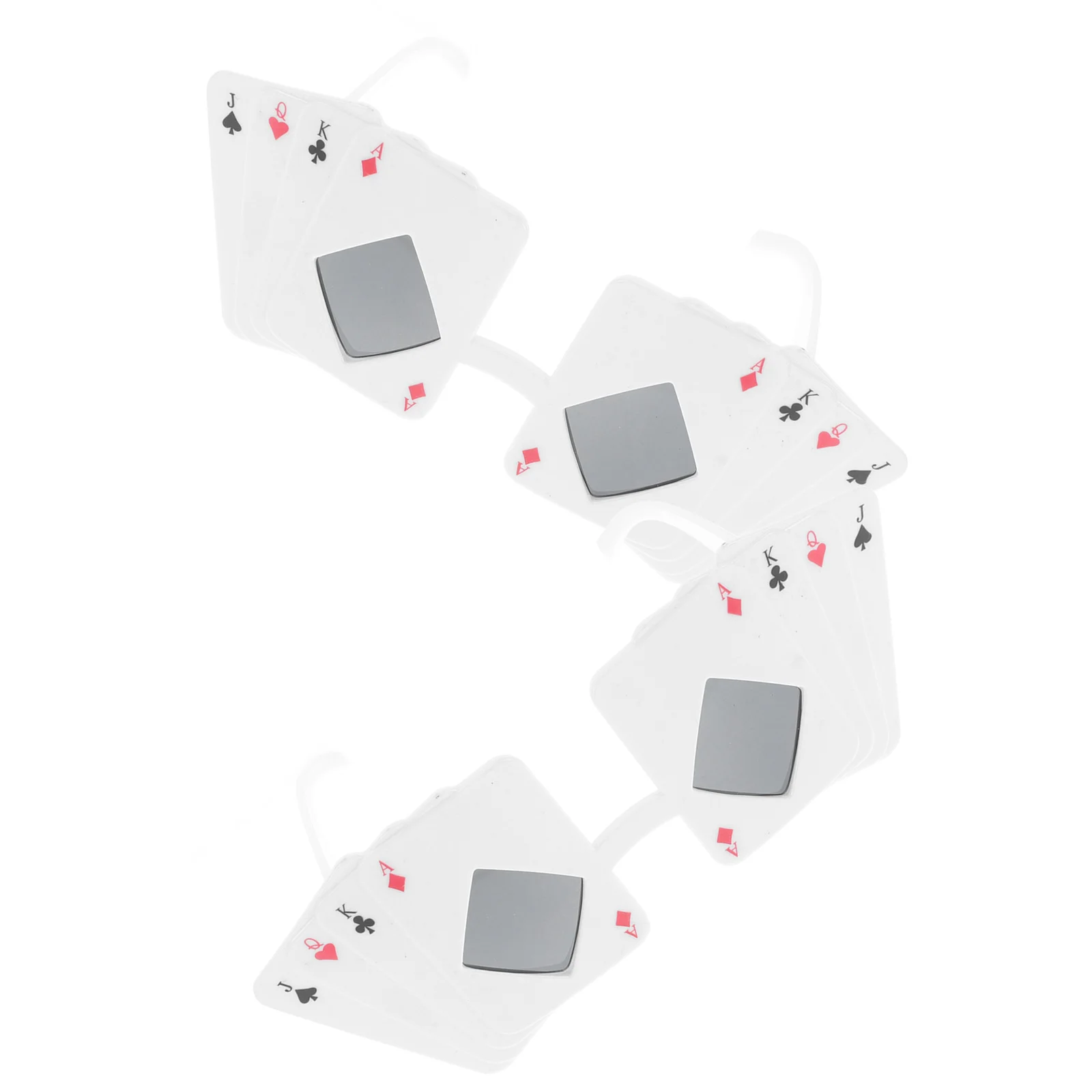 2 قطعة بوكر تحت عنوان بطاقات اللعب نظارات مضحك نظارات الحفلات زي كابينة تصوير الدعائم الكبار رجل امرأة لوازم بوكر نظارات