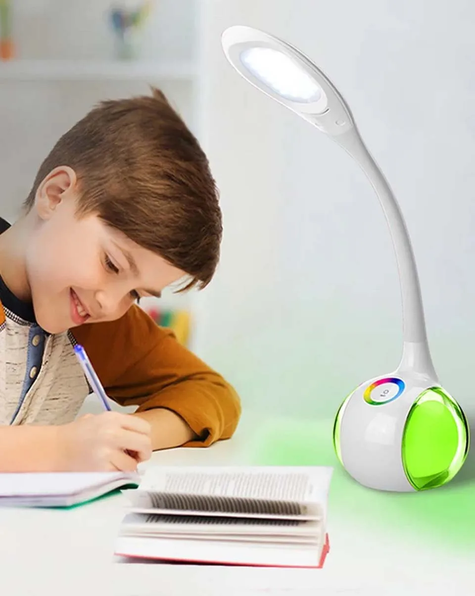 F15 Newest Kid Learning Table Lamp With WIFI Camera Remote View On APP LED Lamp 2 Way Intercom Calling IR Night Vision CCTV Cam