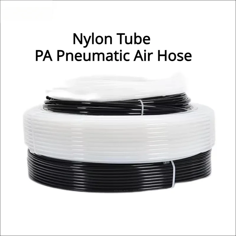 

10M Pneumatic PA Air Hose Nylon Tube OD 4mm 5mm 6mm*1 8mm 10mm 12mm 14mm 16mm High Pressure Oil Pipe PA11-6 Tubing PA6