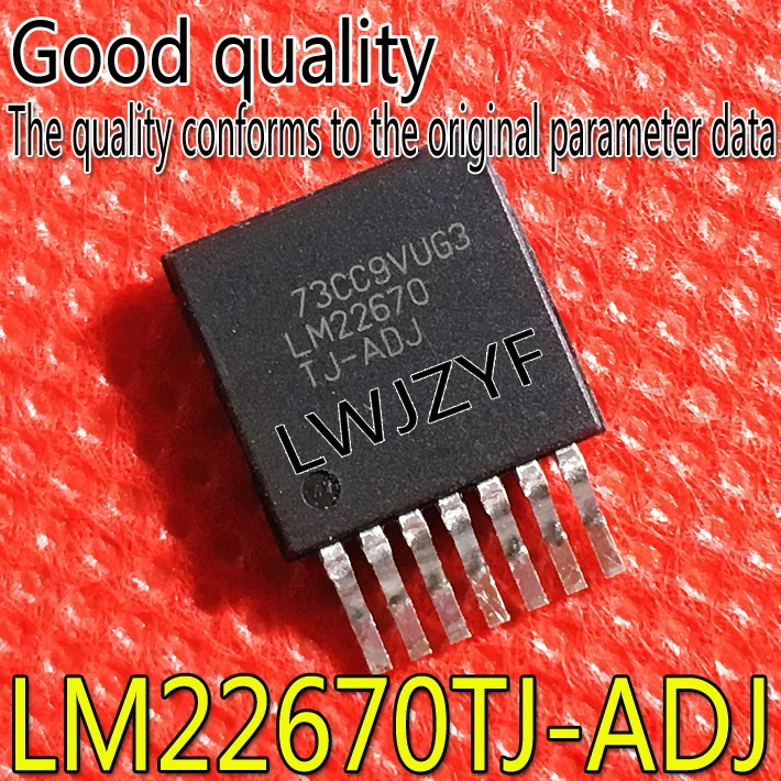 (2Pieces) New LM22670TJ-ADJ LM22670 22670 TO263 MOSFET Fast shipping