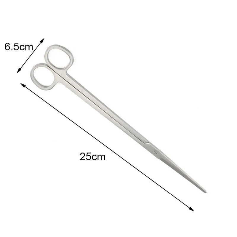 Aquarium Schere Werkzeuge Aquarium Pinzette Pflanzen Welle Schere Gras Edelstahl Reinigung Werkzeuge Lagerung Halter Aquarium Zubehör – Detail 9