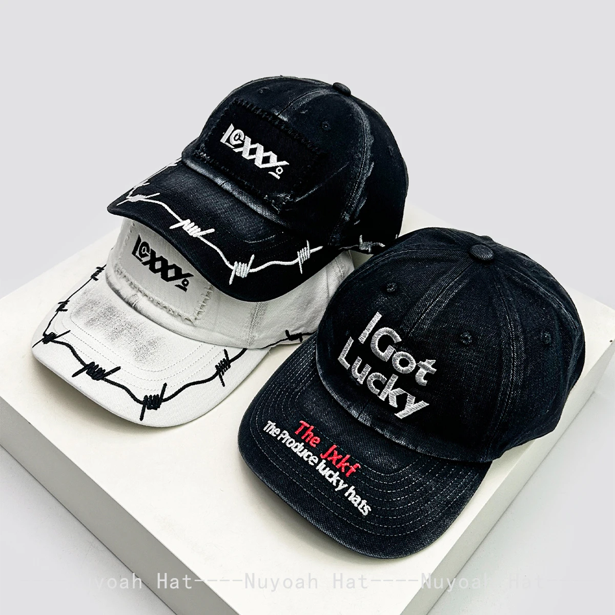 

New Men Women American Personal Embroidered Letters Baseball Hats Sunshade Hip Hop Versatile Street Peaked Caps Fashion Niche