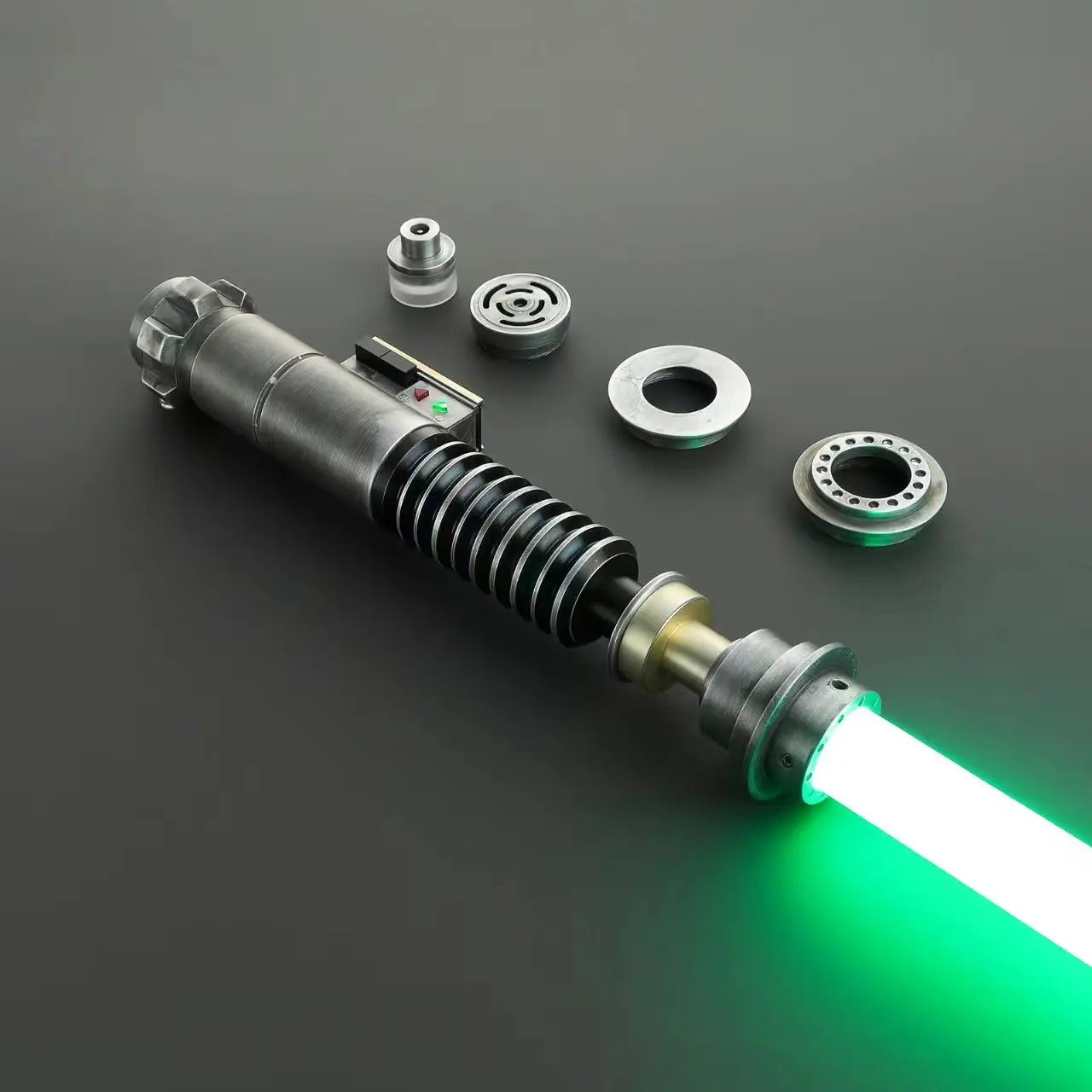 Lightsaber Neopixel Jedi Laser Sword Metal Hilt Heavy Dueling Sensitive Smooth Infinite Changing Hitting Sound LTG Light Saber