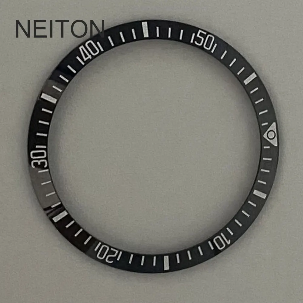 NEITON 34mm Ceramic Bezel Insert For 36mm Mens Watch Watches Replace Accessories Watch Face Watch Bezel Inserts Different