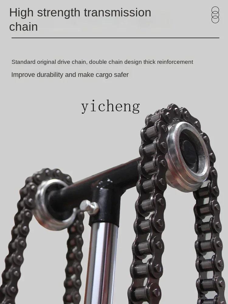 شاحنة قلابة ذات أسطوانة زيت هيدروليكية يدوية للرفع والتفريغ #5