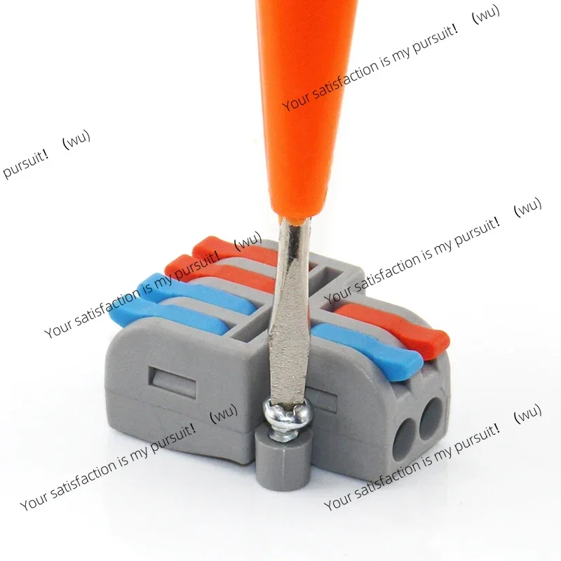 10/50 PCS Mini Fast Wiring Cable Connectors Universal Compact Splitter Electrical Conductors Push-in Home Terminal Block