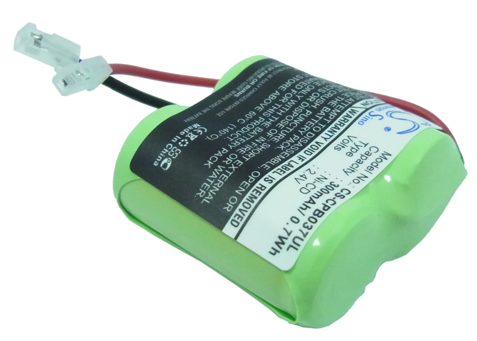 Cameron Sino Battery For Universal 2/3AA x 2 300mAh image 2