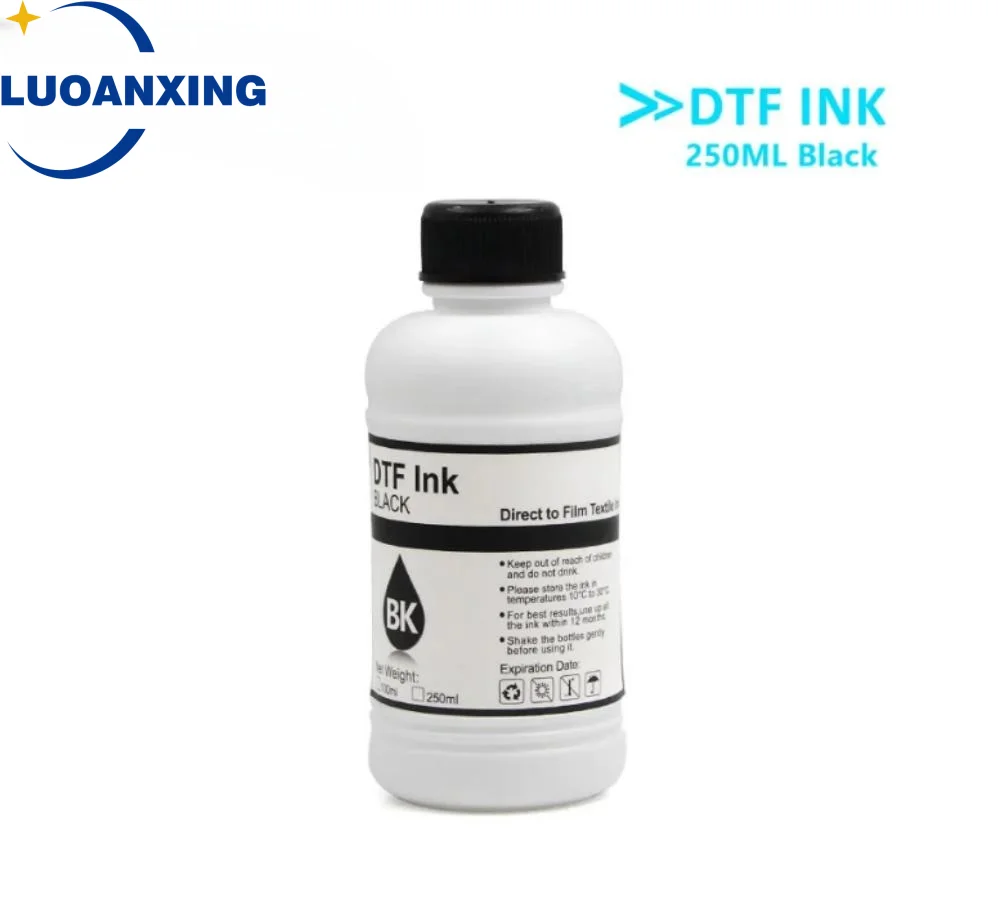 Imagem -05 - Kit de Tinta Dtf para Filme de Transferência Direta Filme Pet Todos os Desktop Formato Grande Impressora Dtf 1bk 1c 1m 1y 2wh 250ml Pcs