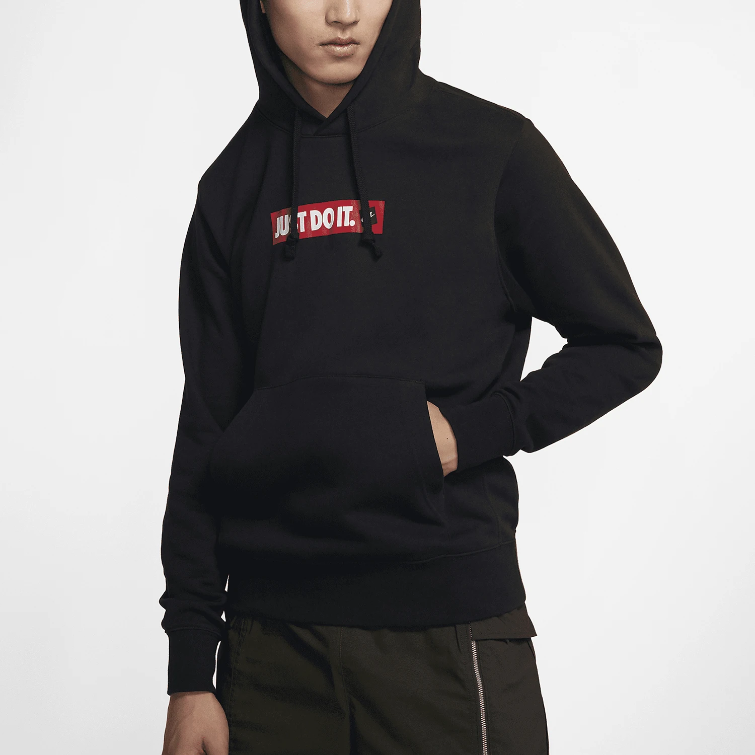 

Nike Authentic Hoodie Jacket Men's Current Season Sports Wear Knitted Hooded Pullover Sweatshirt CJ9952-010