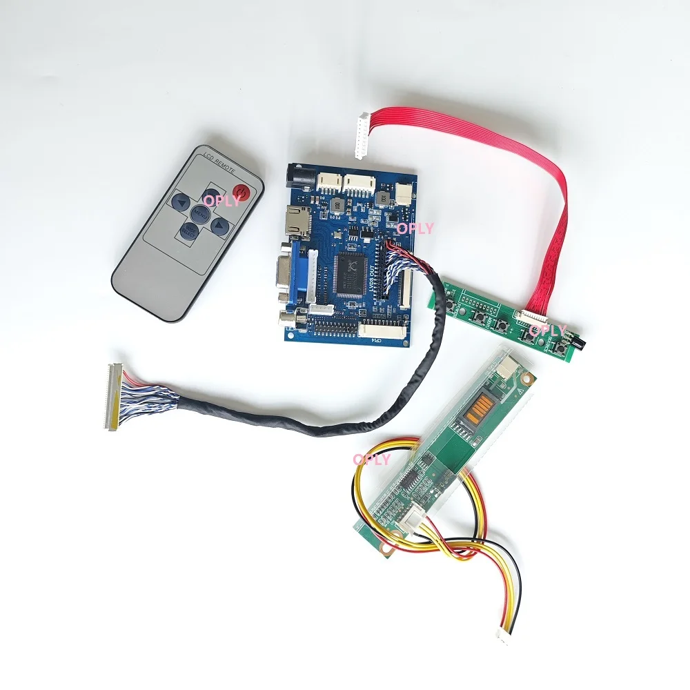 

Плата контроллера для B156XW01 V0 B156XW01 V2 B156XW01 1366 × 768 15,6 "30pin 1 CCFL ЖК-панель HDMI-совместимый AV VGA Kit DIY