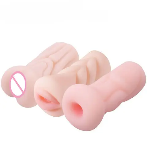 4D Realistic Deep Throat Male Masturbator Silicone Artificial Mouth Vagina Anal Erotic Oral sexx Masturbator sexx Toys for Men