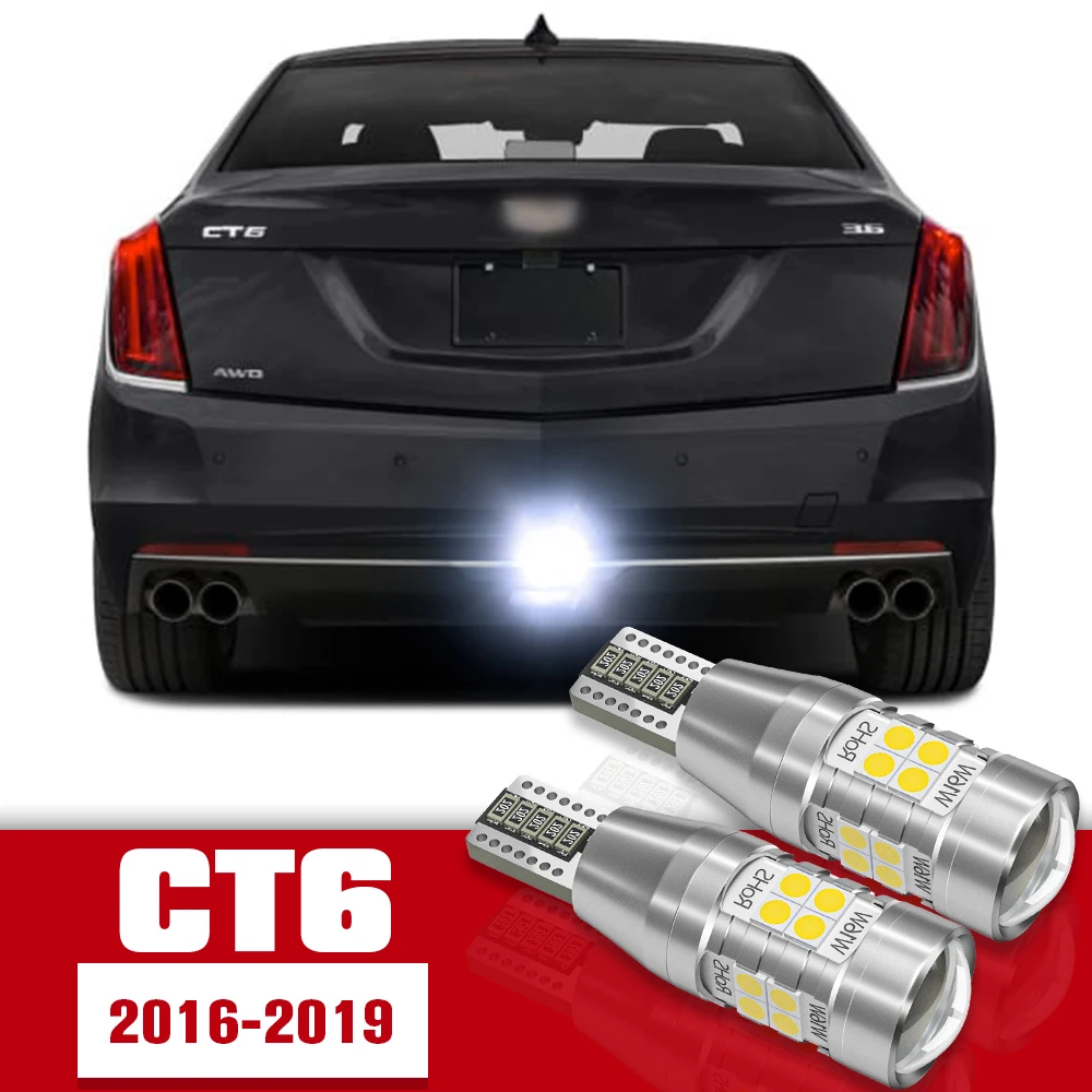 

2pcs LED Accessories Reverse Light Bulb Lamp For Cadillac CT6 2016 2017 2018 2019