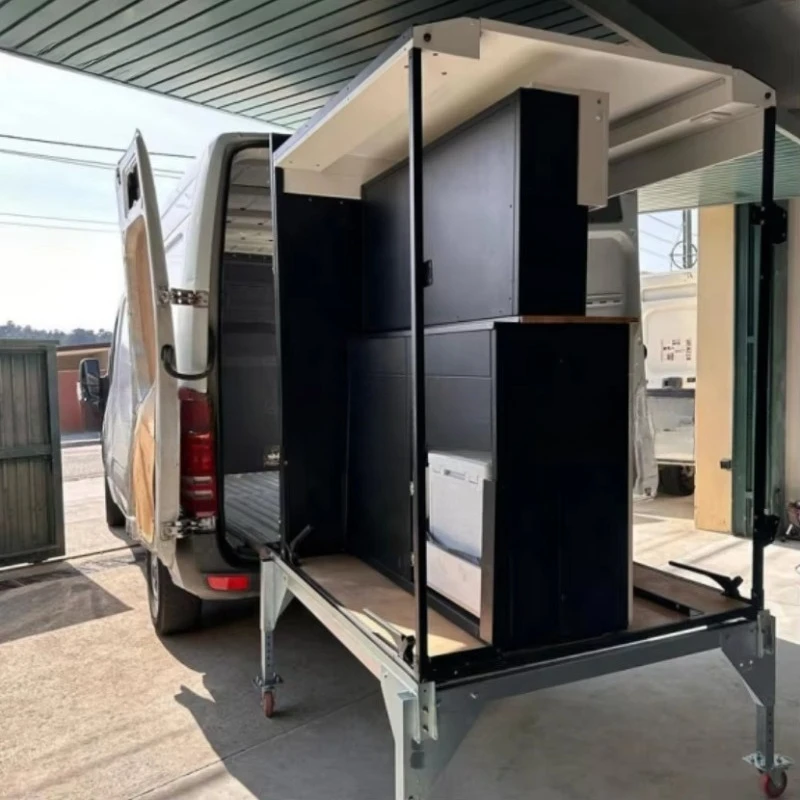 High-end Mini All-terrain Box-type Off-roadvw Electric Conversion Kit Offroad Sprinter Van Camper Conversion Kit HRR8