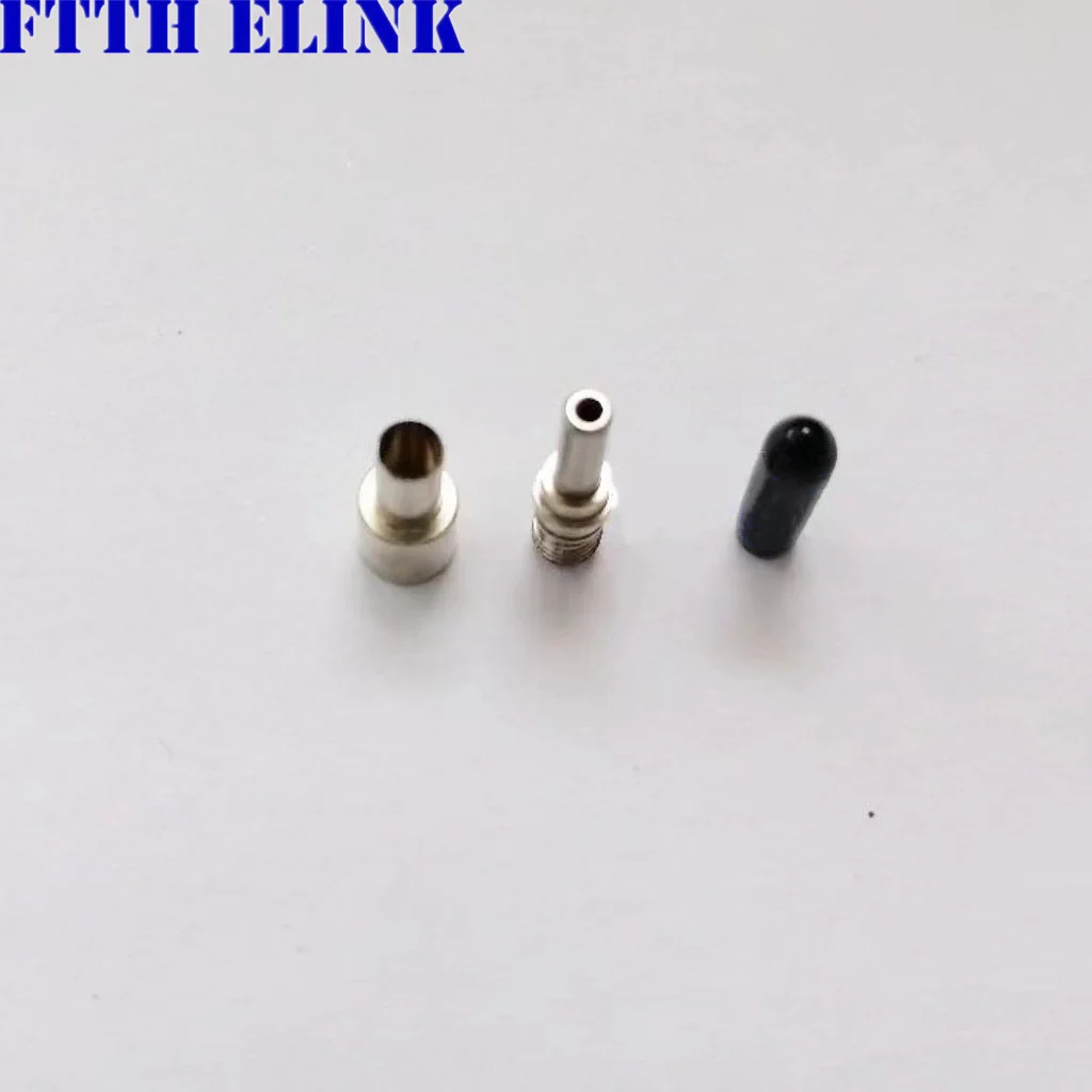 Sma905 Kits de conectores de fibra óptica, virola de aço, furo 2.5mm com sulco 3.0mm, frete grátis, sma905, 10PCs