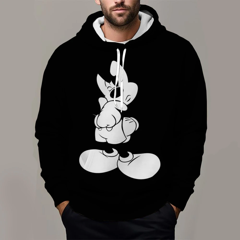 

Disney-Mickey Mouse 3D Print Hoodie for Men and Women, Casual Sports Pullover, Cartoon, Kid, Girl, Boy, Street Fashion, 2024