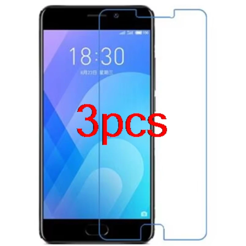 

3PCS Clear HD Safety Tempered Glass For Meizu M6 Note M6Note Screen Protector Protective Film Guard Shield Verre Trempe