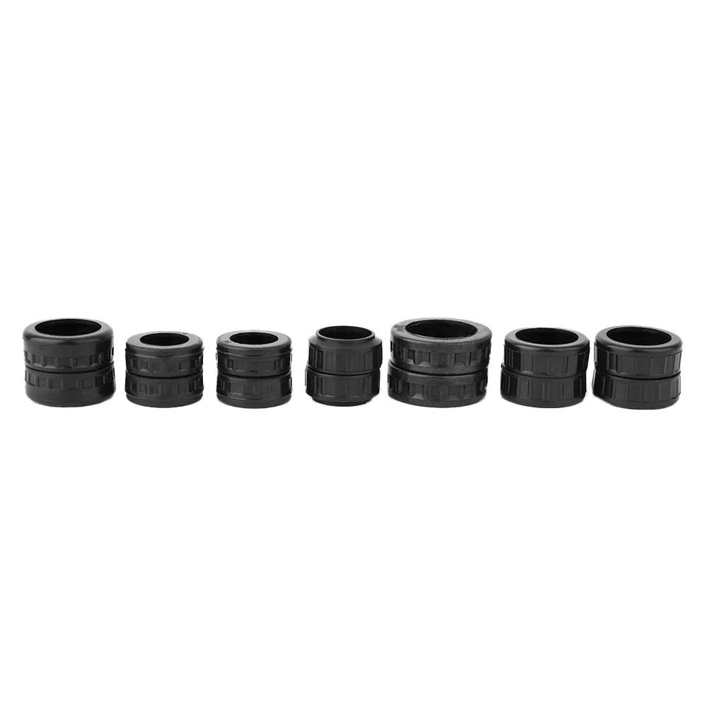 2pcs Rubber Sleeve 6000 Accessories Sleeve 607 Angle Grinder Bearing Rubber Drill Electric Parts Household