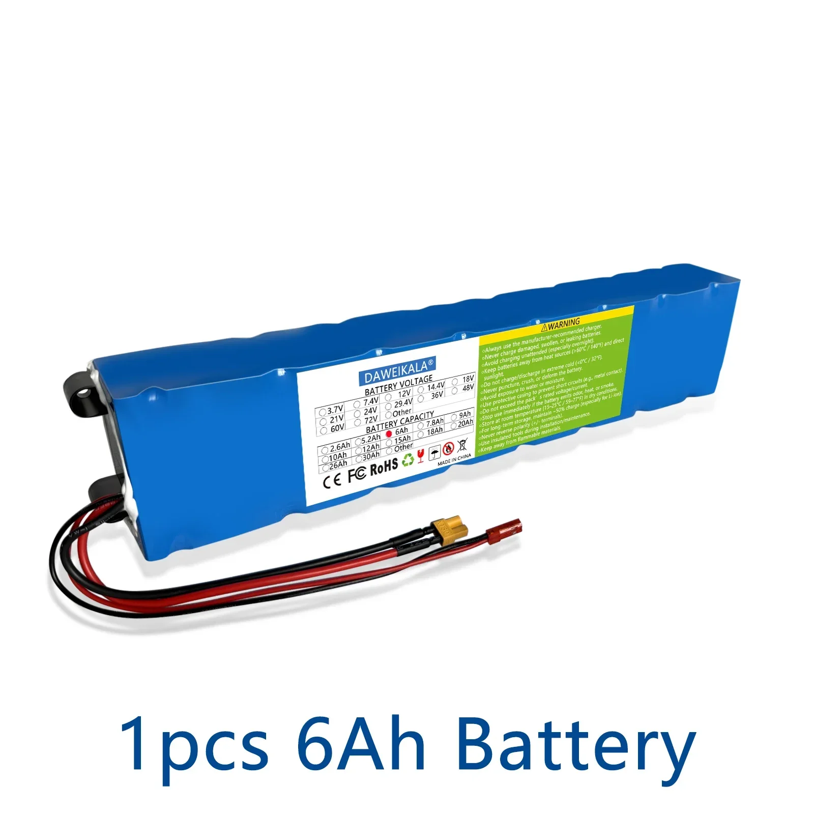 10S3P 36 V 6-20Ah 36 V lithium batterij 18650 lithium batterij geschikt voor Xiaomi M365 elektrische scooter batterij XT30 JST
