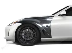 Applicable for Nissan 370Z-Z34 modified carbon fiber front fender sand board from 2009 to 2020