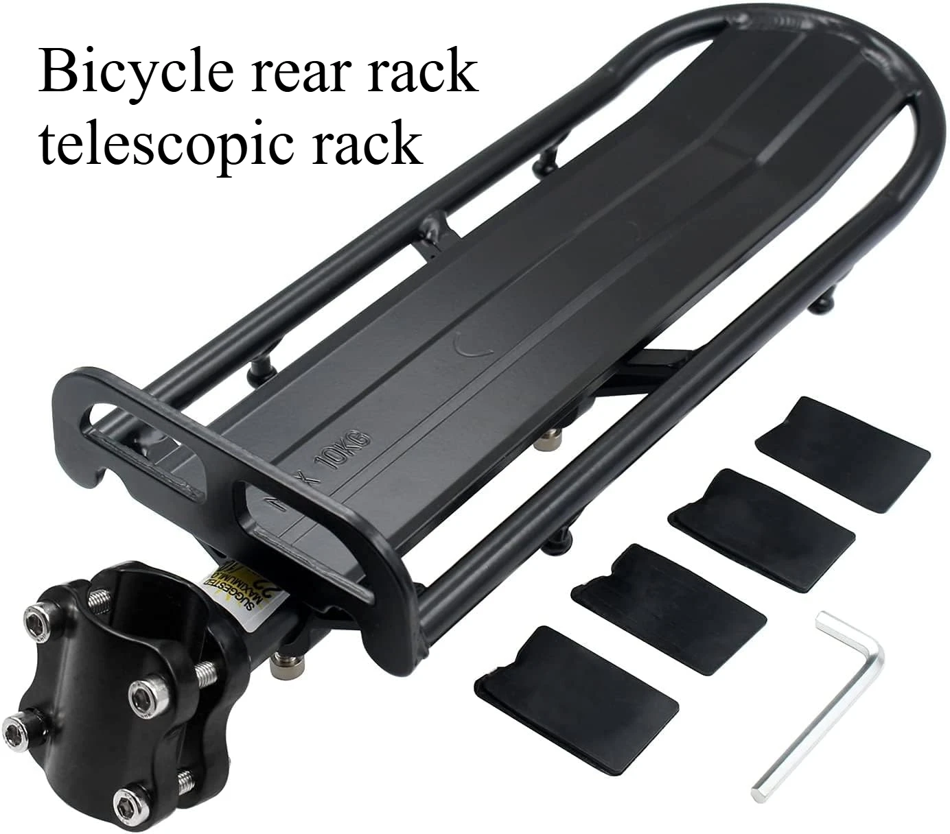 support-arriere-de-velo-retractable-en-alliage-d'aluminium-support-de-chargement-de-velo