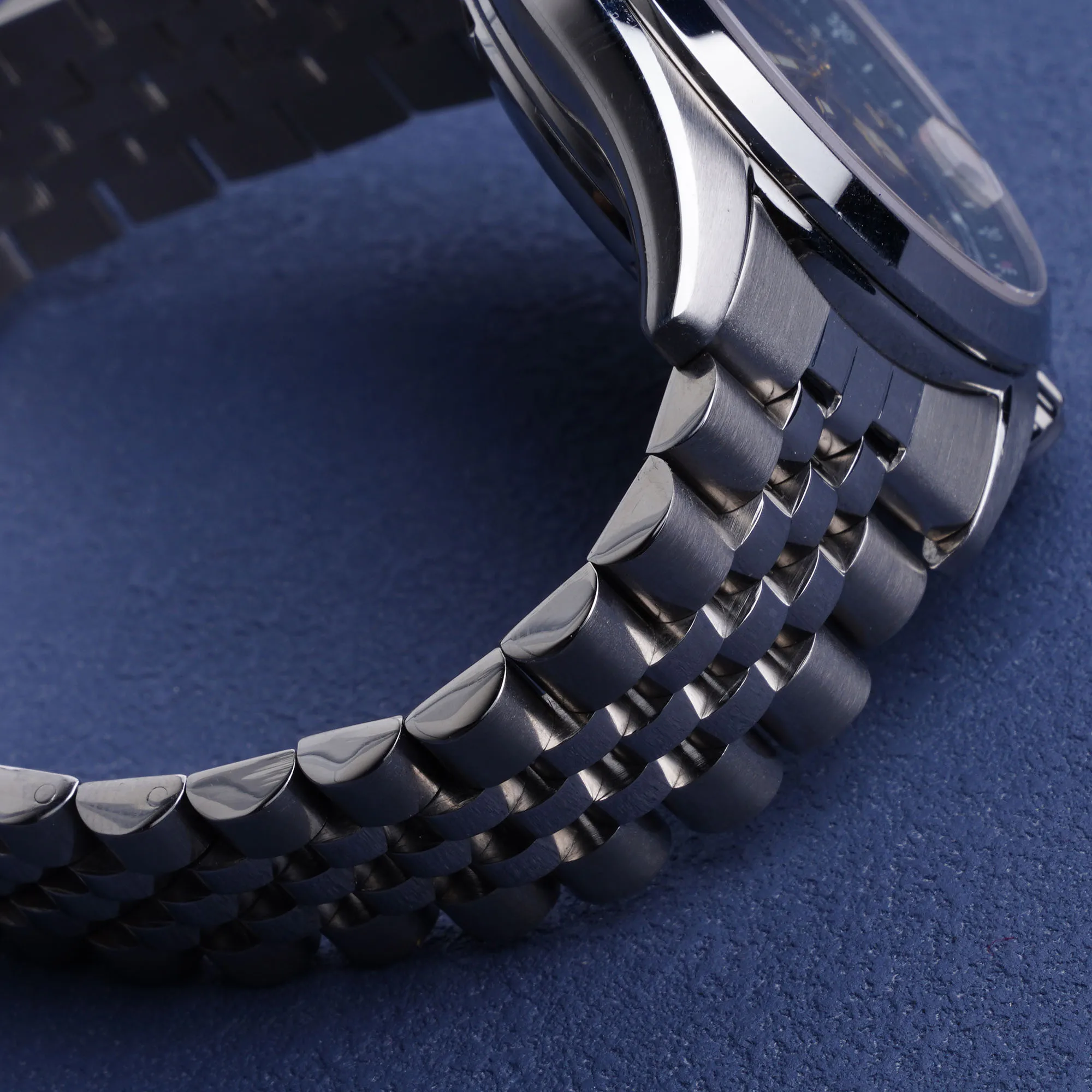 New Arrival 20mm Jubilee Hollow Endband with Oyster Deployment Clasp Stainless Steel Watchband For Seiko Prospex Alpinist SPB121