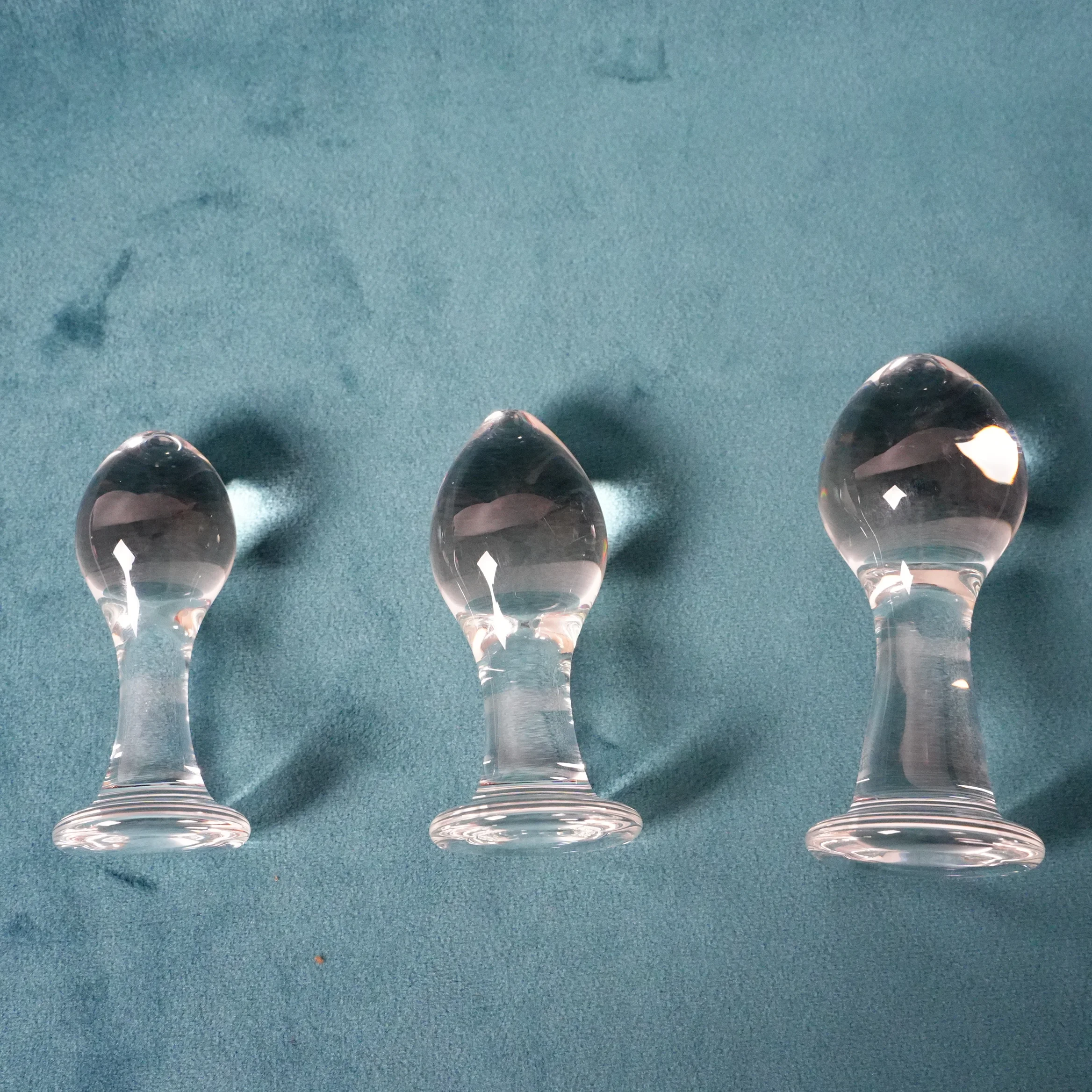 Butt Dilator Anal Plug for Women Vaginal Expander Glass Big Dildos Female Masturbator Sex Toys Adults Games Erotic Products view 5