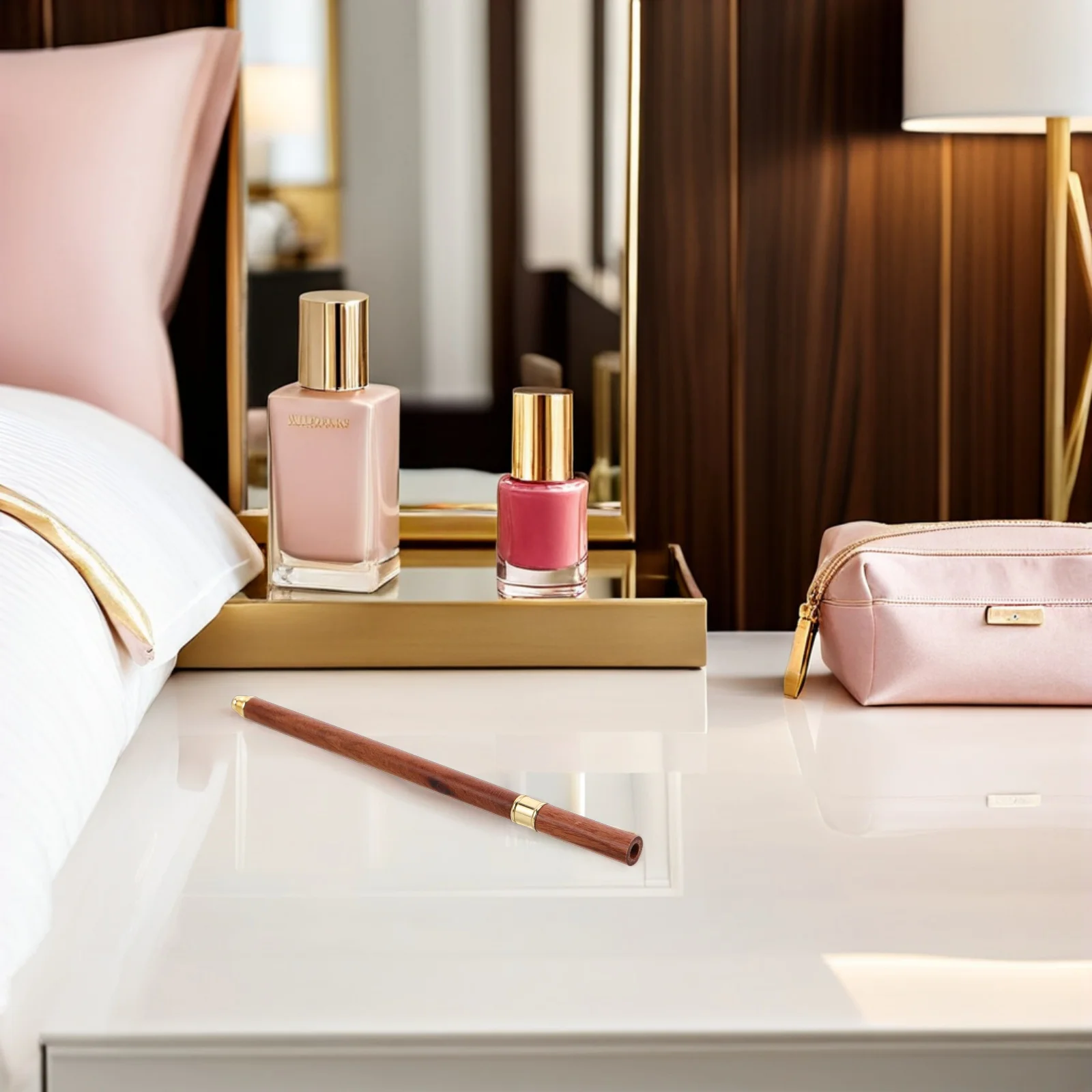 Nail Art Brush: Long Line Fine Tip Wood Handle For Precision Gradient Ombre Shading Detailing Japanese Style Acrylic Gel