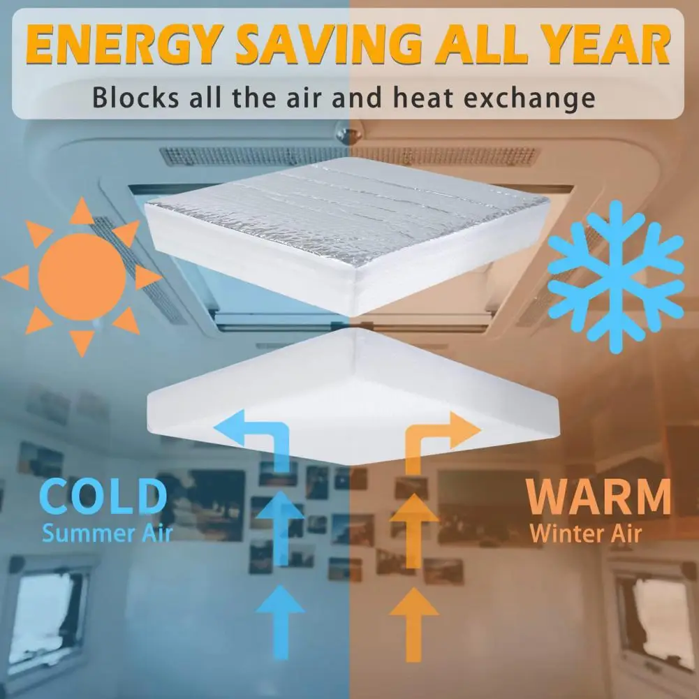 RV تنفيس عازل كوة الظل السحابة الشريط الأشعة فوق البنفسجية برهان الشمس مقاوم للماء فتحة سقف RV كوة غطاء لوازم RV #2