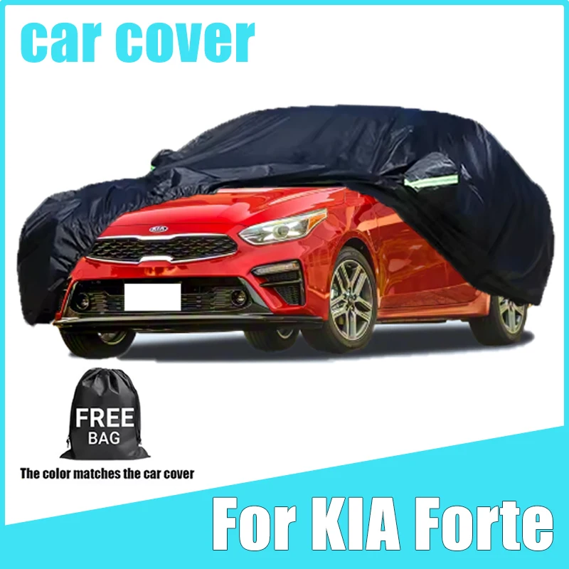

All-Season Car Cover for KIA Forte - Outdoor Full Protection, Waterproof Dustproof Heat-Resistant Car Accessories