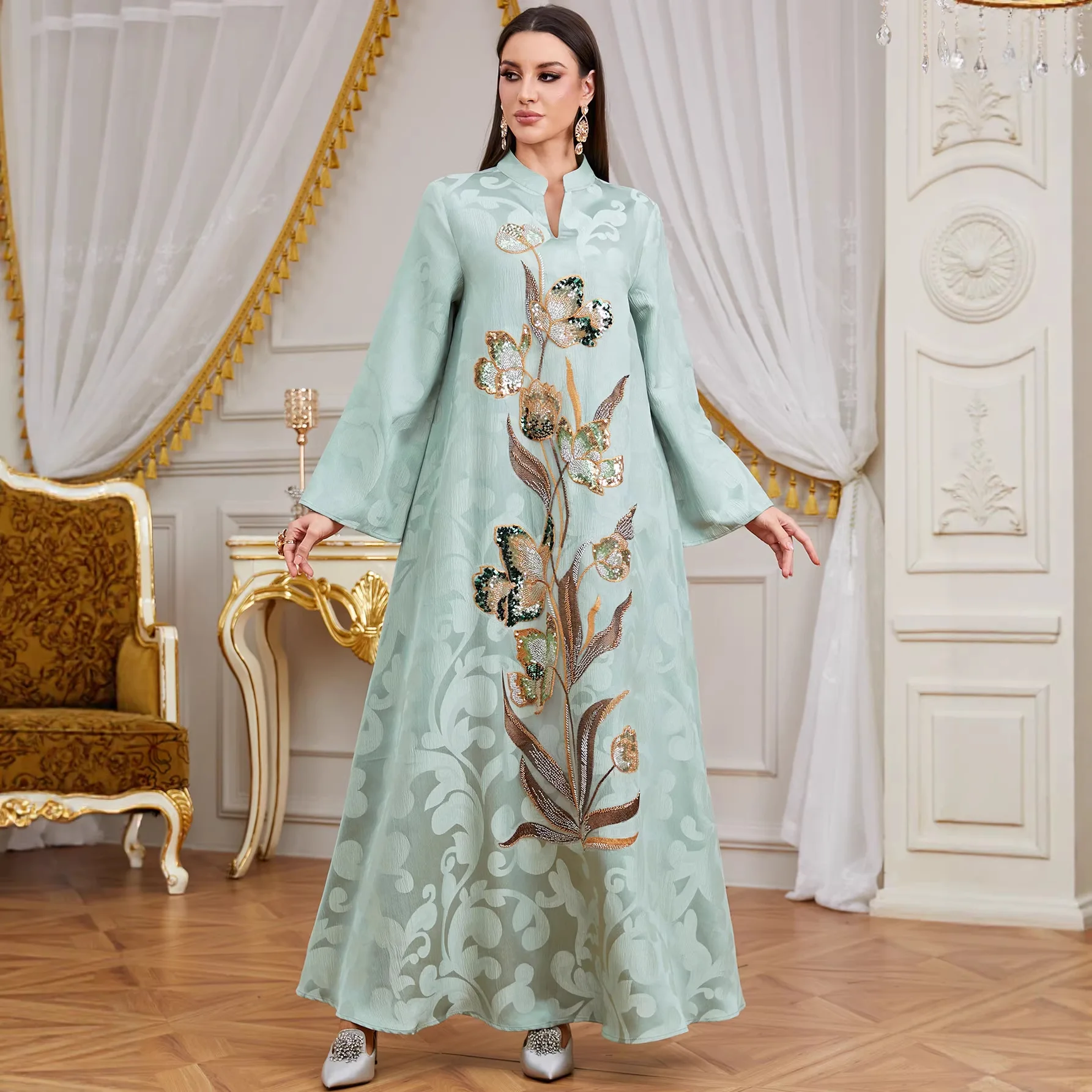 Eid Women Dress Emb…