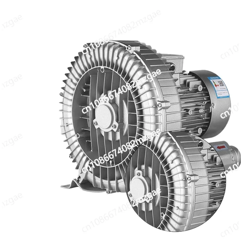 High Pressure Vortex Fan Oxygenated Vortex Air Pump Roots Turbine 220v High Power Powerful Suction Industrial Blower