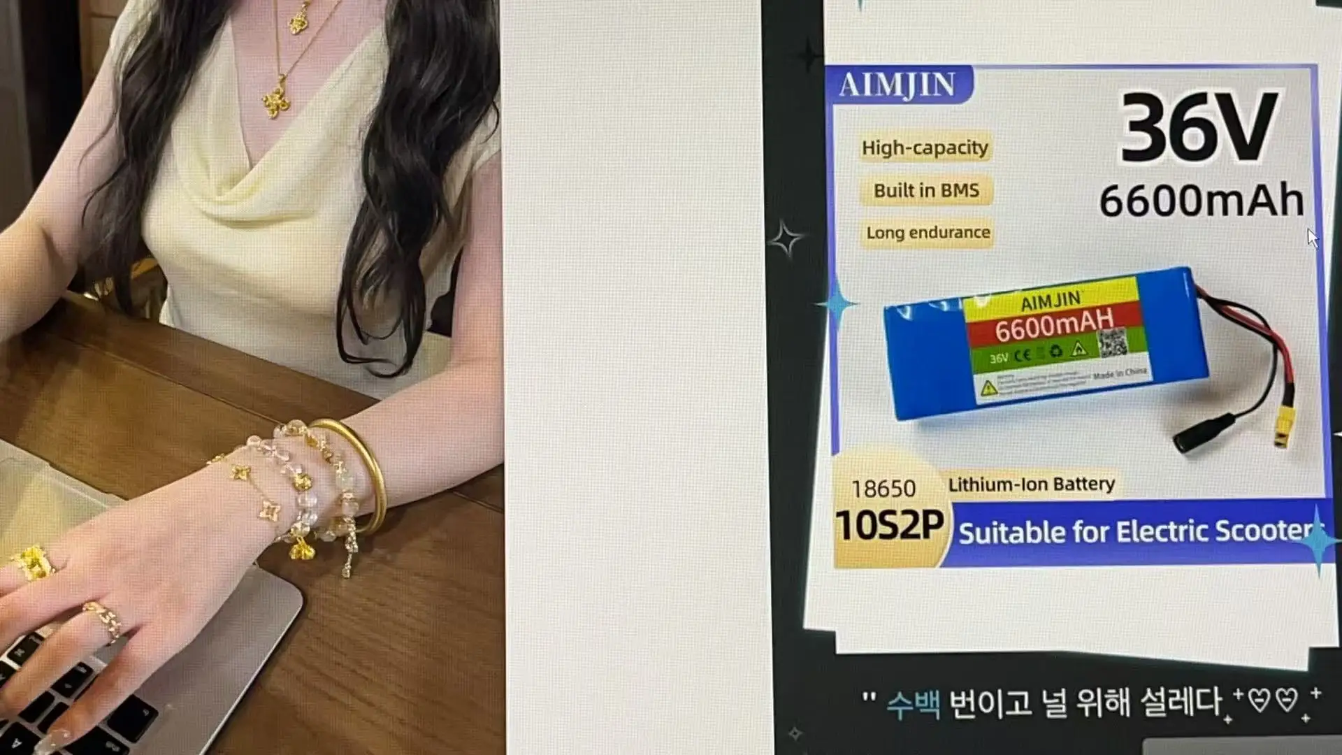 

Lithium-ion Rechargeable 10S2P 36V 6600mAh Battery Pack for Double Wheel Balance Vehicle Electric Scooters