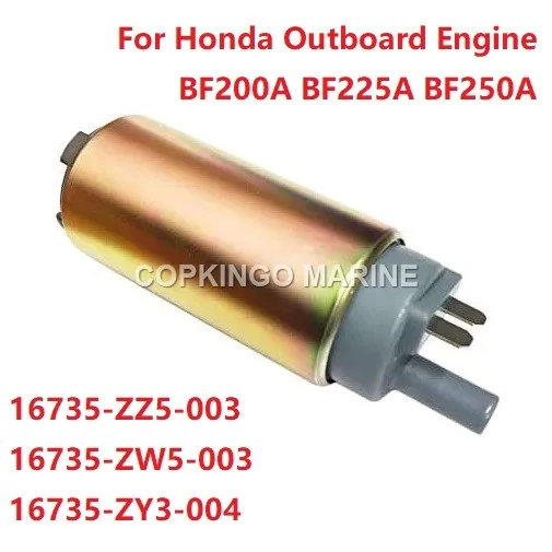 

Boat High Pressure Fuel Pump For Honda Outboard Motor BF200 BF225 BF250 2002-2006 16735-ZW5-003,16735-ZY3-004