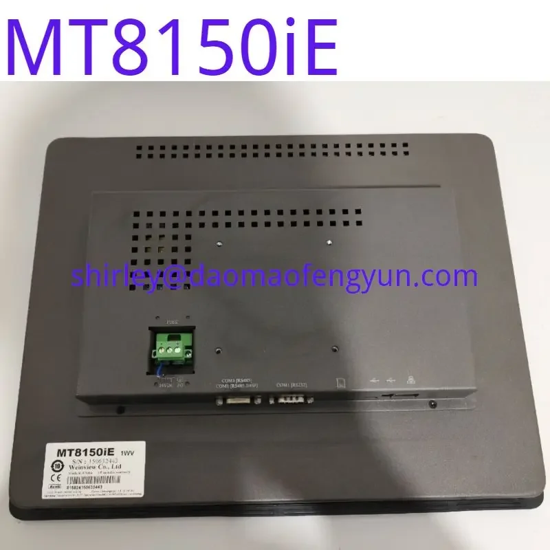 Placa de tela sensível ao toque Weilentong MT6071iE usada interface homem-máquina de controle industrial de 7 polegadas