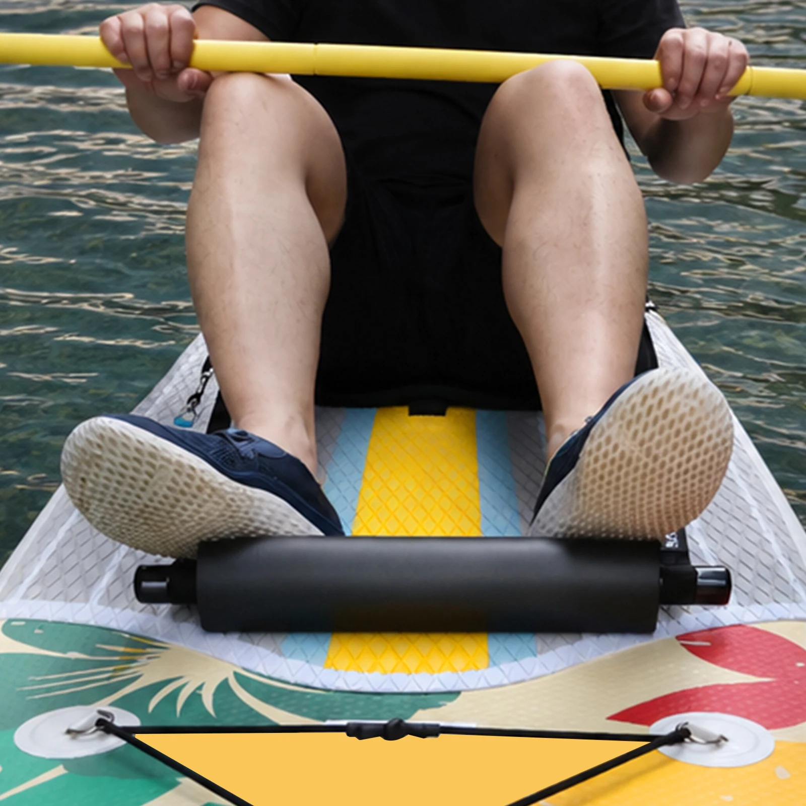 Practical Kayak Seat Feet Brace Multi Purpose Lightweight Boat Foot Rest Universal Boating Accessory for Inflatable Boats Canoe