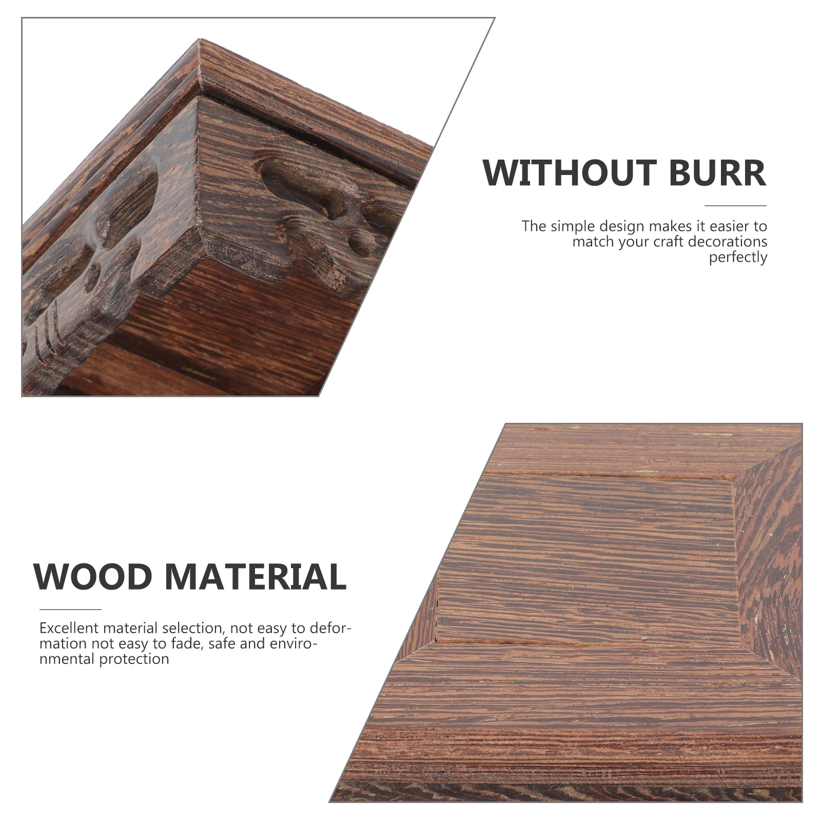 

Display Stand Delicate Wooden Base for Home Decor Jade Antiques Tea Sets Exquisite Craft Storage Holder Wood Display Base